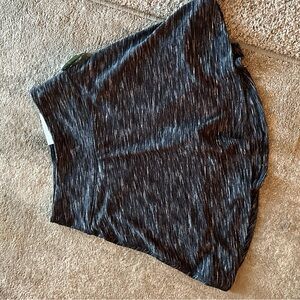 Black and Gray Athletic Skort